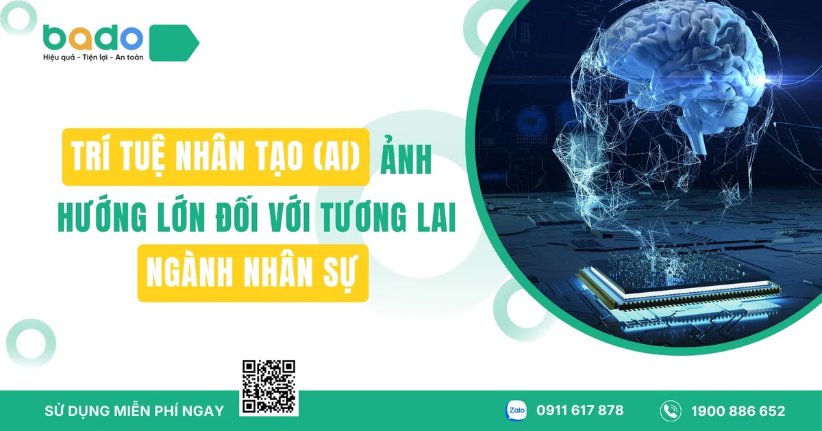 Trí tuệ nhân tạo (AI) ảnh hướng lớn đối với tương lai